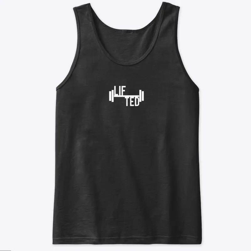 Lifted tank top for gym wear